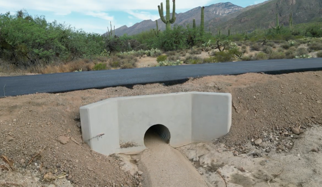 Sabino Canyon Tram Road Paving